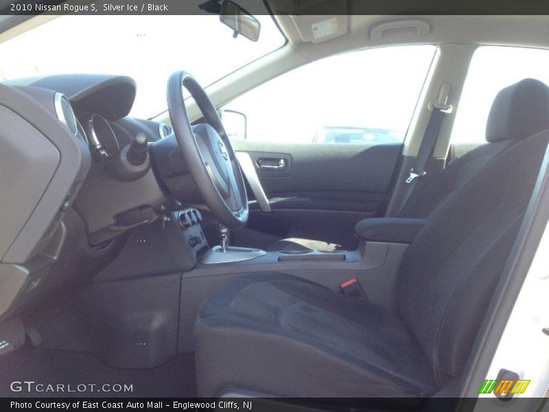 Silver Ice / Black 2010 Nissan Rogue S
