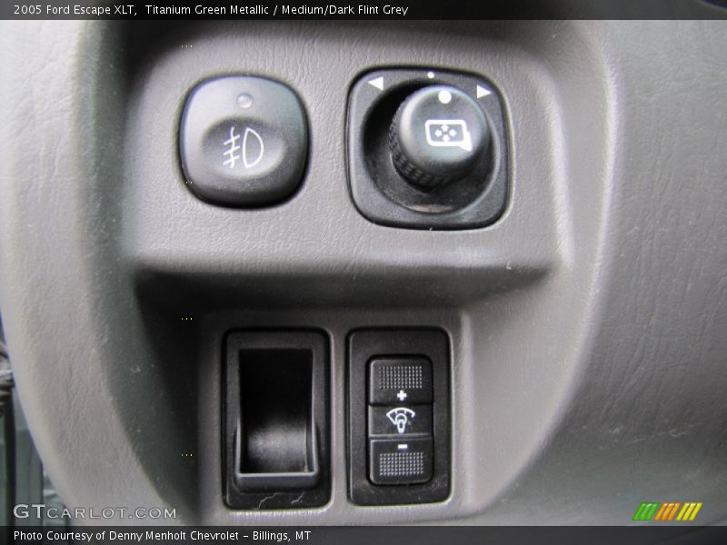Titanium Green Metallic / Medium/Dark Flint Grey 2005 Ford Escape XLT