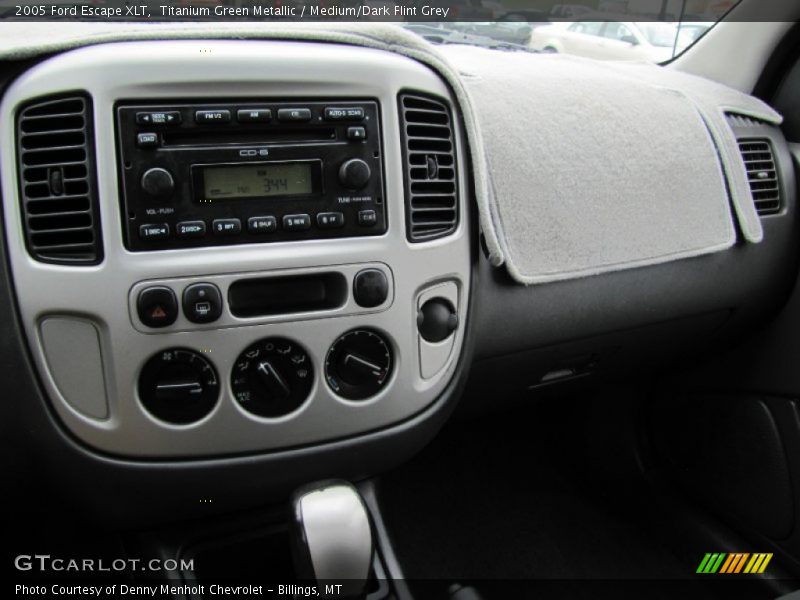 Titanium Green Metallic / Medium/Dark Flint Grey 2005 Ford Escape XLT