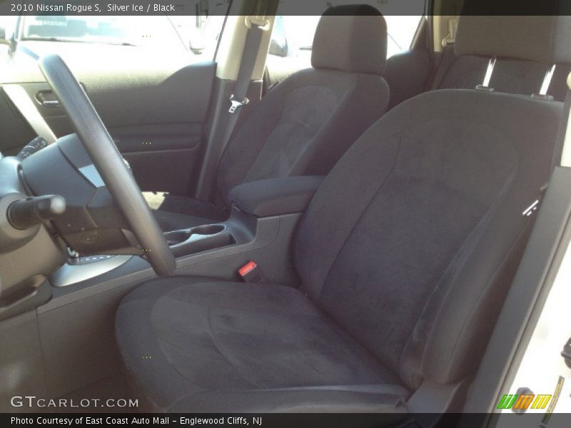 Silver Ice / Black 2010 Nissan Rogue S