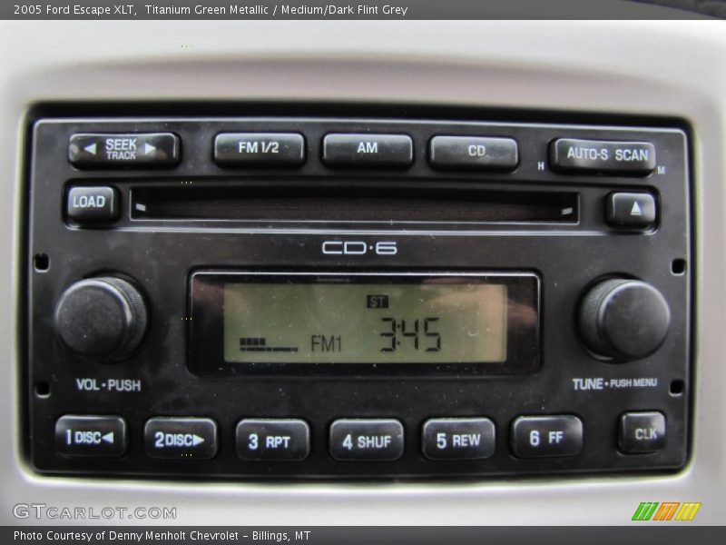 Audio System of 2005 Escape XLT