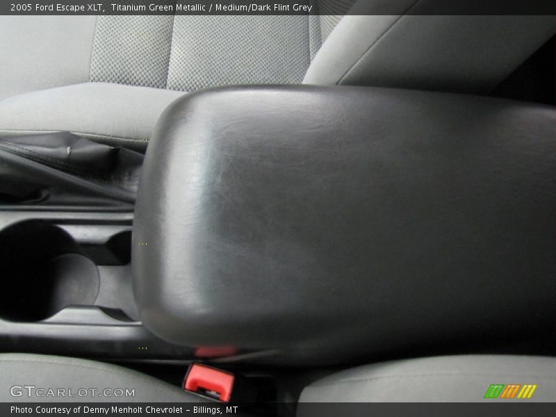 Titanium Green Metallic / Medium/Dark Flint Grey 2005 Ford Escape XLT