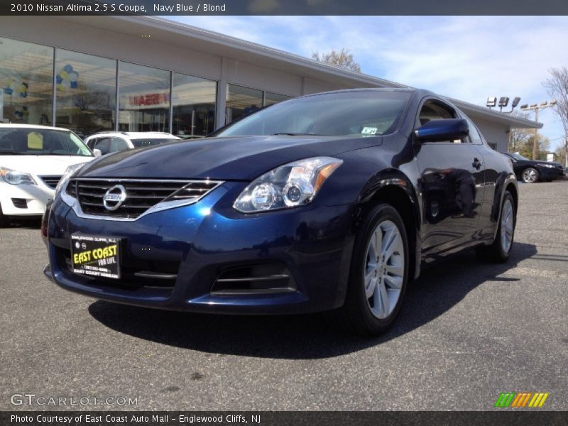 Navy Blue / Blond 2010 Nissan Altima 2.5 S Coupe