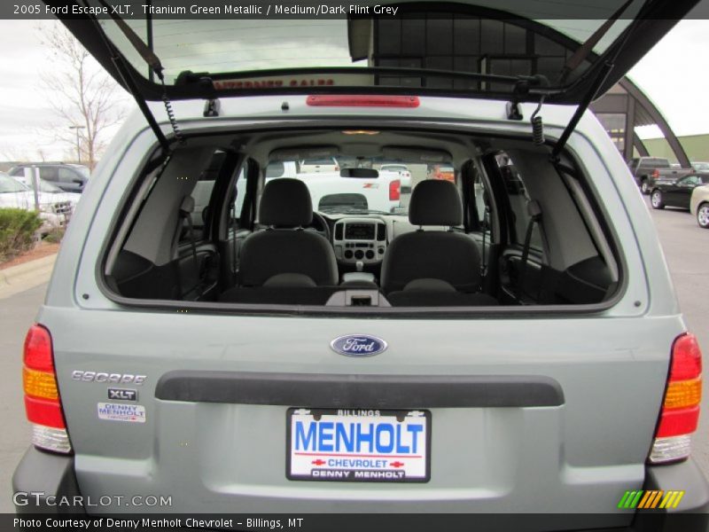 Titanium Green Metallic / Medium/Dark Flint Grey 2005 Ford Escape XLT