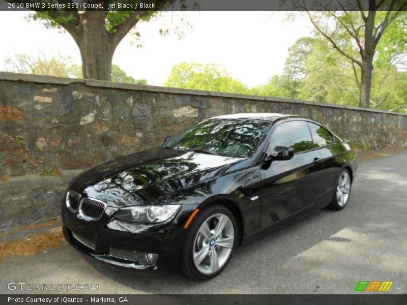Jet Black / Black 2010 BMW 3 Series 335i Coupe
