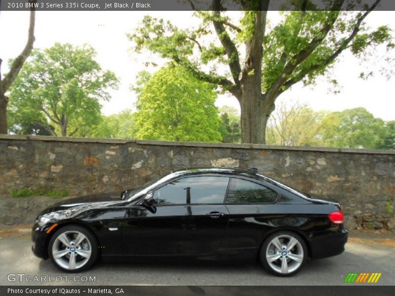 Jet Black / Black 2010 BMW 3 Series 335i Coupe