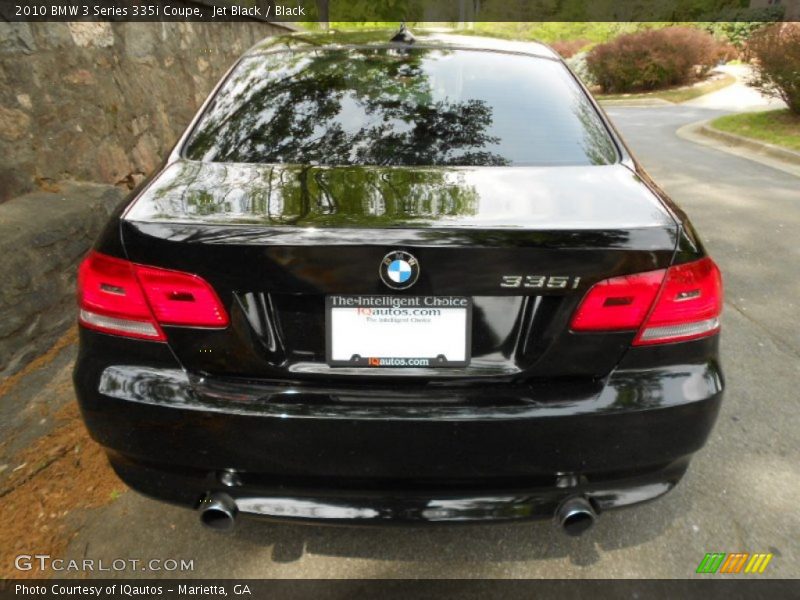 Jet Black / Black 2010 BMW 3 Series 335i Coupe