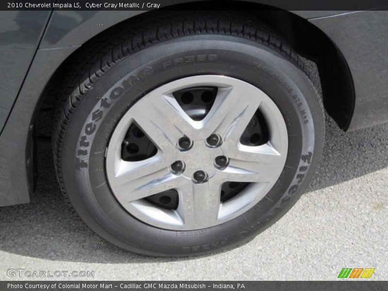 Cyber Gray Metallic / Gray 2010 Chevrolet Impala LS