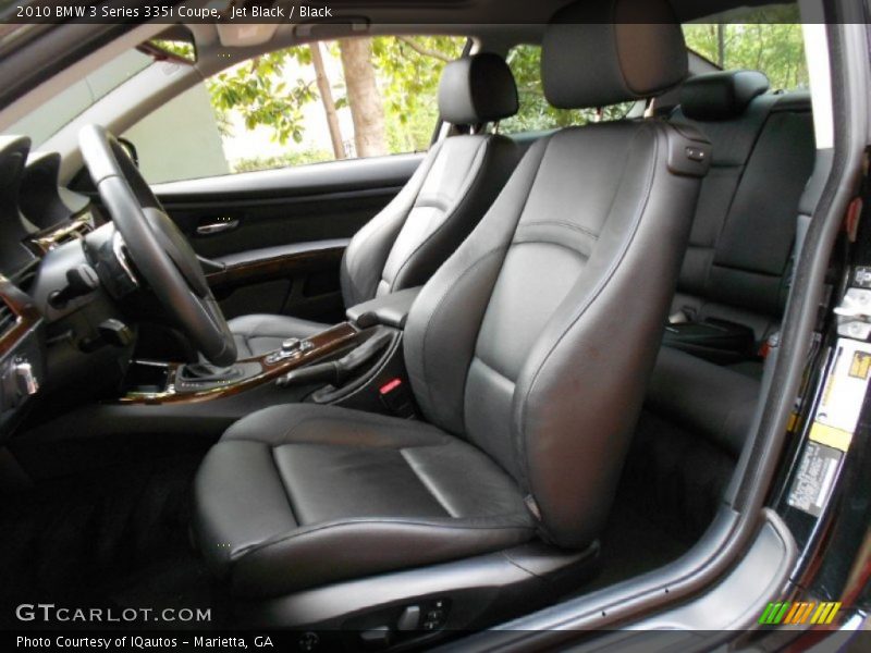 Jet Black / Black 2010 BMW 3 Series 335i Coupe