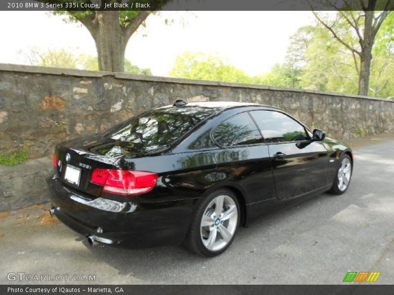 Jet Black / Black 2010 BMW 3 Series 335i Coupe