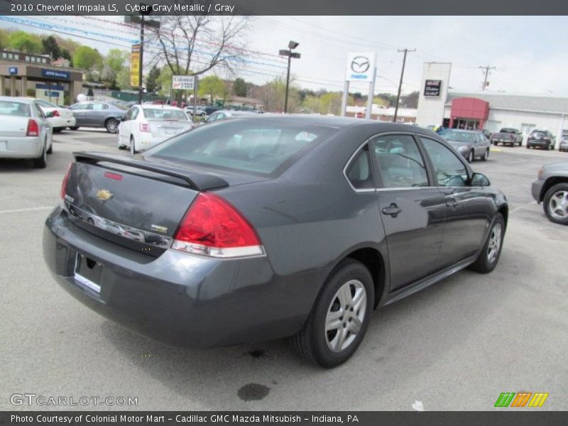 Cyber Gray Metallic / Gray 2010 Chevrolet Impala LS