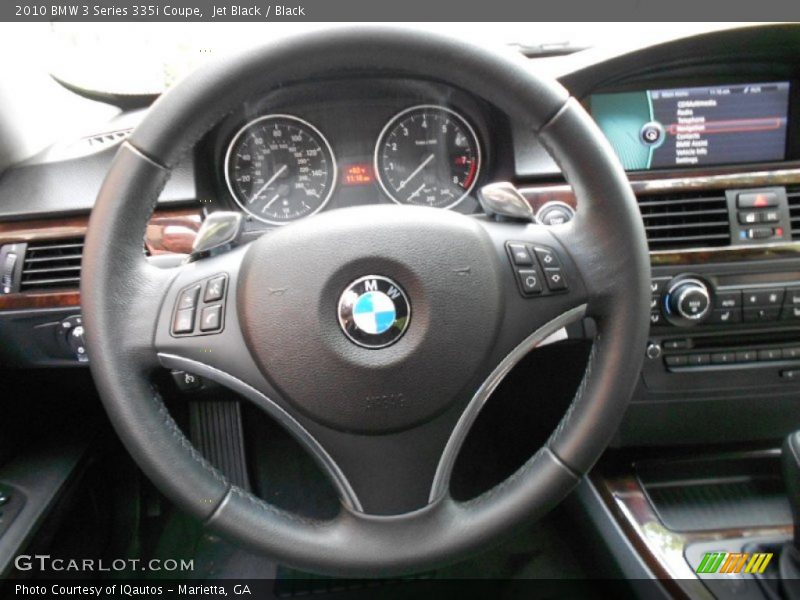 Jet Black / Black 2010 BMW 3 Series 335i Coupe
