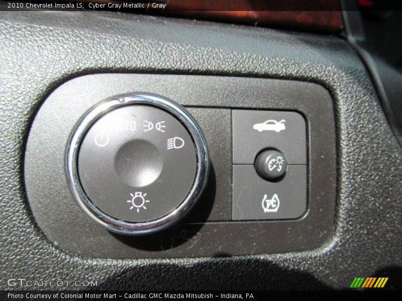 Cyber Gray Metallic / Gray 2010 Chevrolet Impala LS