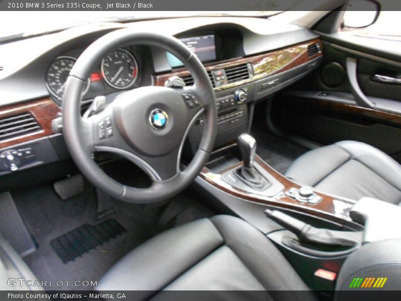 Jet Black / Black 2010 BMW 3 Series 335i Coupe