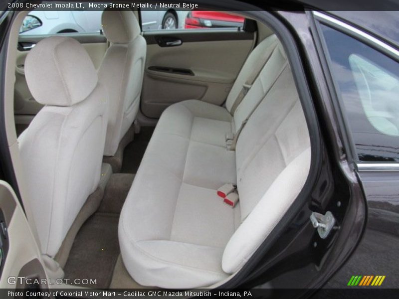 Mocha Bronze Metallic / Neutral Beige 2008 Chevrolet Impala LT