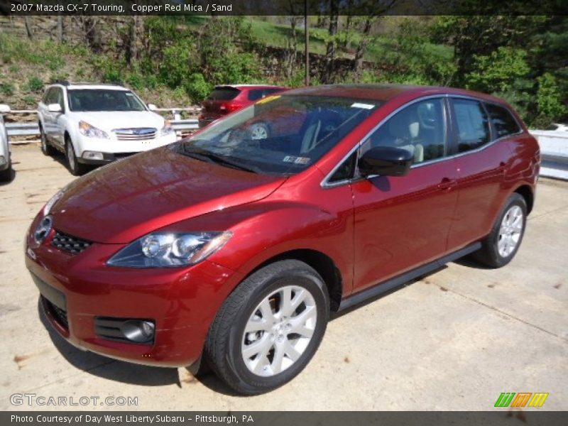 Copper Red Mica / Sand 2007 Mazda CX-7 Touring