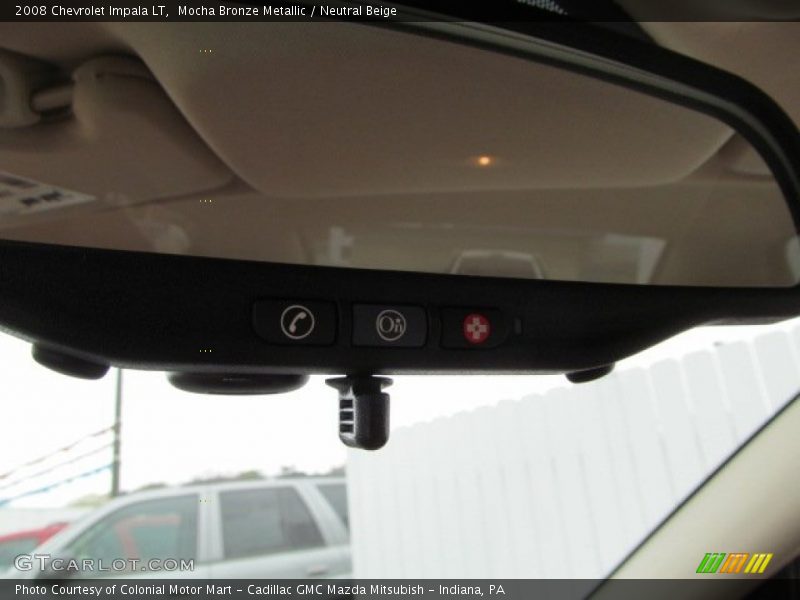 Mocha Bronze Metallic / Neutral Beige 2008 Chevrolet Impala LT