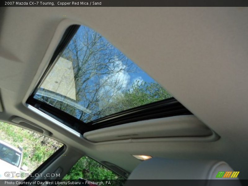 Copper Red Mica / Sand 2007 Mazda CX-7 Touring