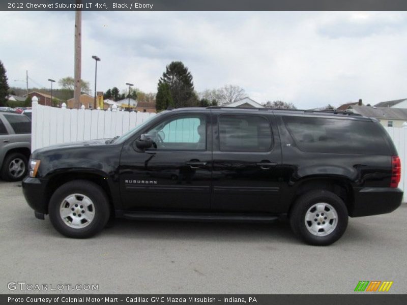 Black / Ebony 2012 Chevrolet Suburban LT 4x4