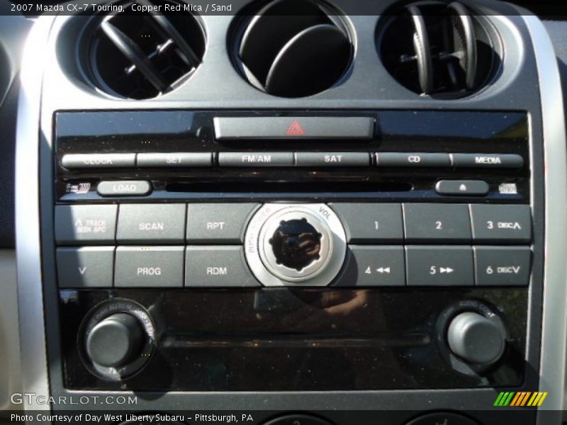 Copper Red Mica / Sand 2007 Mazda CX-7 Touring
