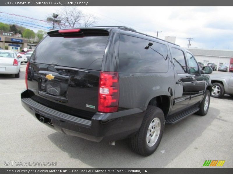 Black / Ebony 2012 Chevrolet Suburban LT 4x4