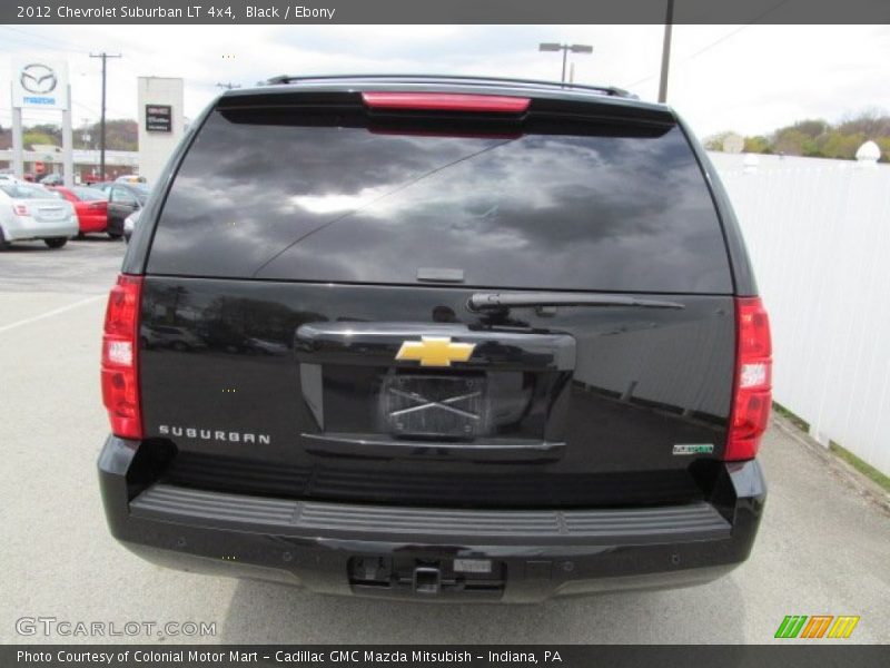 Black / Ebony 2012 Chevrolet Suburban LT 4x4
