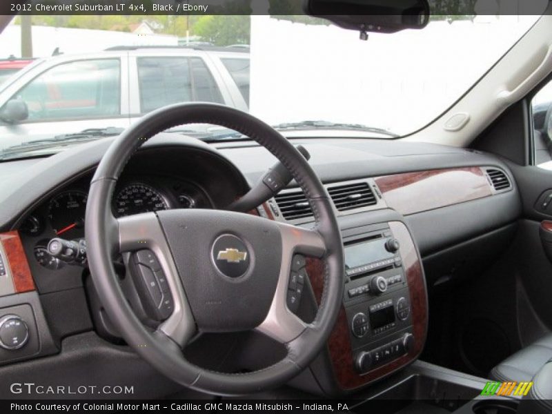 Black / Ebony 2012 Chevrolet Suburban LT 4x4