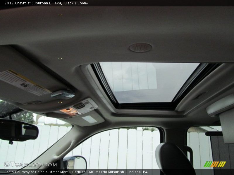 Black / Ebony 2012 Chevrolet Suburban LT 4x4