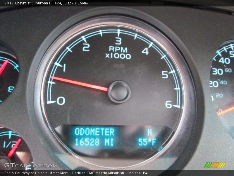 Black / Ebony 2012 Chevrolet Suburban LT 4x4