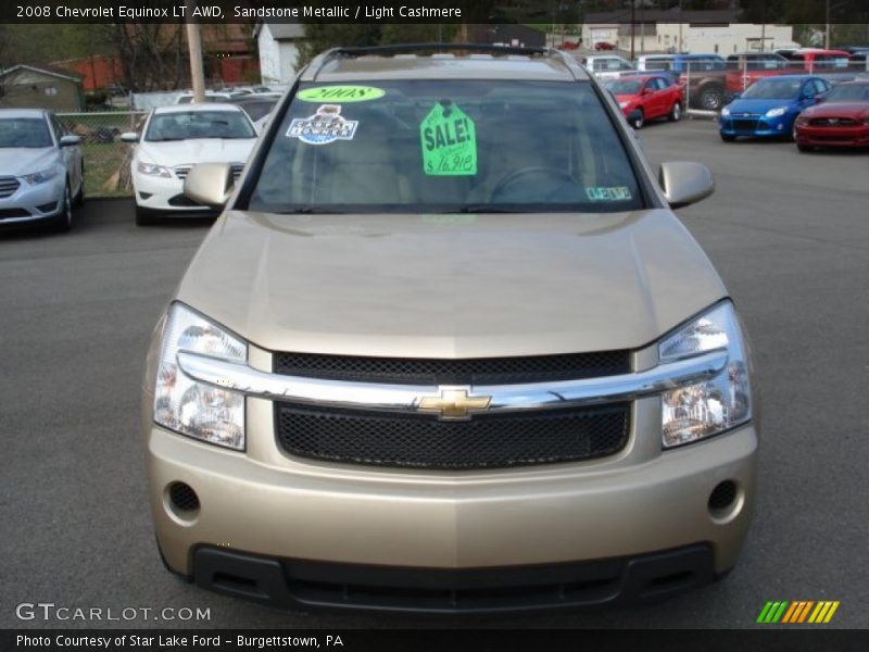 Sandstone Metallic / Light Cashmere 2008 Chevrolet Equinox LT AWD