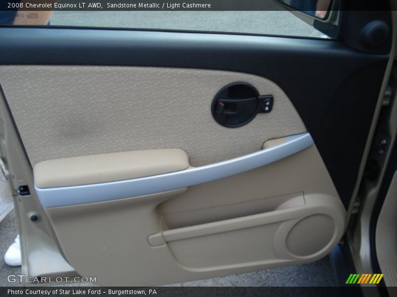 Sandstone Metallic / Light Cashmere 2008 Chevrolet Equinox LT AWD