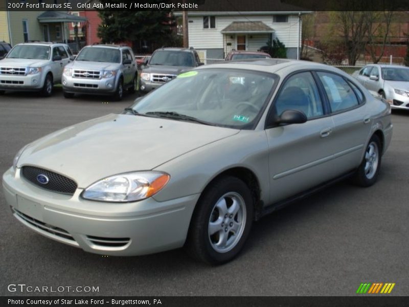 Gold Ash Metallic / Medium/Dark Pebble 2007 Ford Taurus SE