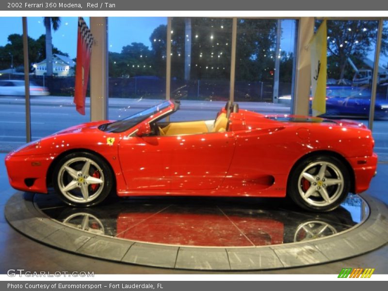  2002 360 Modena Red