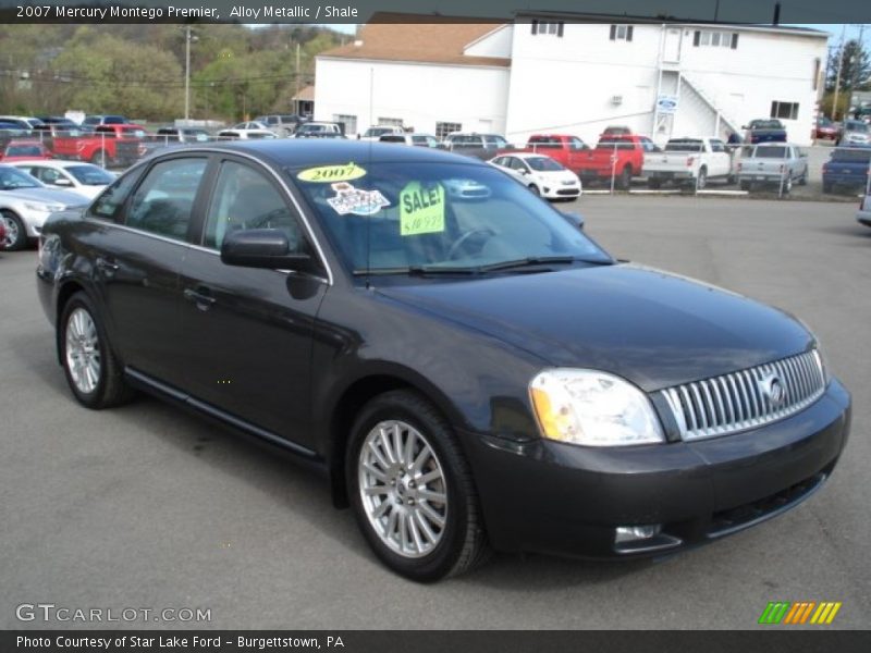 Alloy Metallic / Shale 2007 Mercury Montego Premier