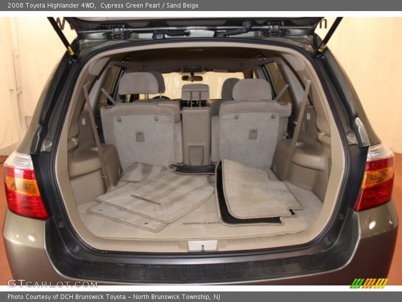  2008 Highlander 4WD Trunk
