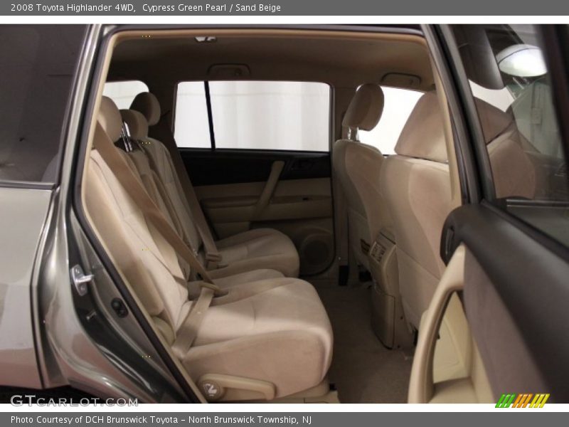 Cypress Green Pearl / Sand Beige 2008 Toyota Highlander 4WD