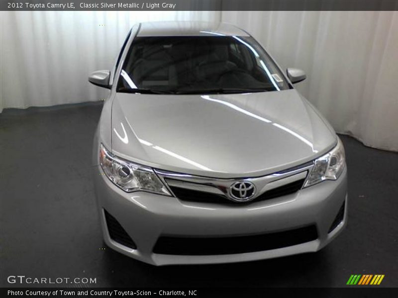 Classic Silver Metallic / Light Gray 2012 Toyota Camry LE