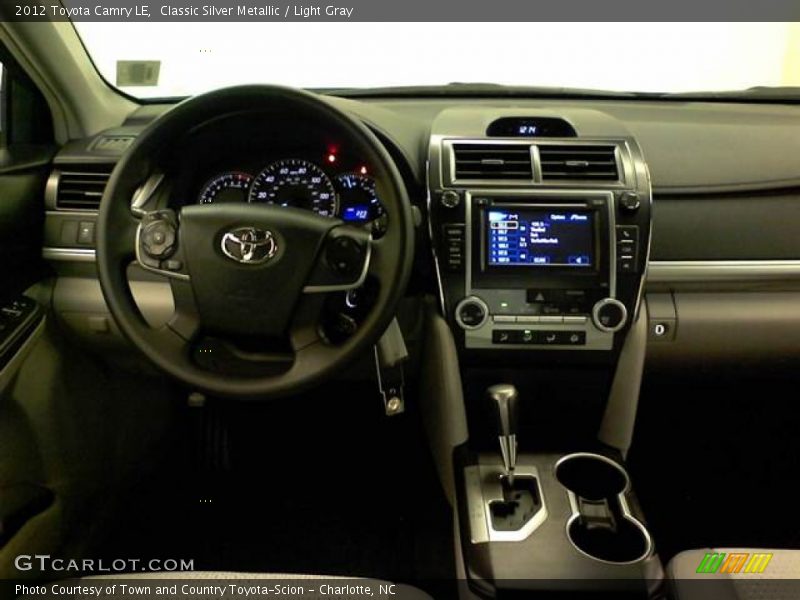 Classic Silver Metallic / Light Gray 2012 Toyota Camry LE