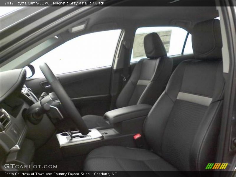 Magnetic Gray Metallic / Black 2012 Toyota Camry SE V6