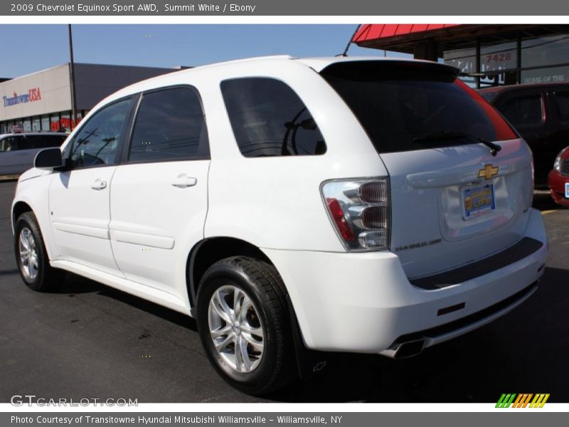 Summit White / Ebony 2009 Chevrolet Equinox Sport AWD