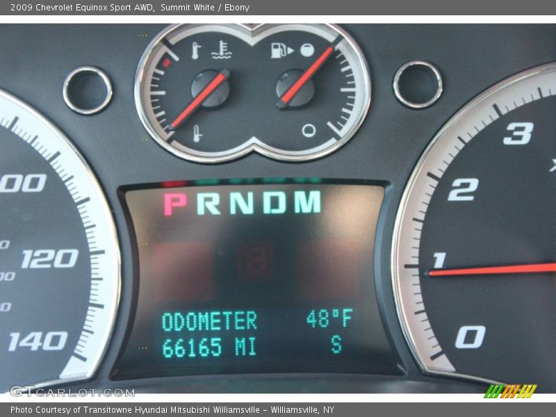 Summit White / Ebony 2009 Chevrolet Equinox Sport AWD