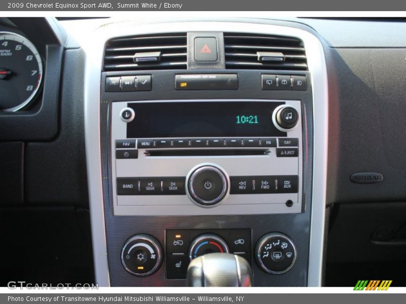 Summit White / Ebony 2009 Chevrolet Equinox Sport AWD