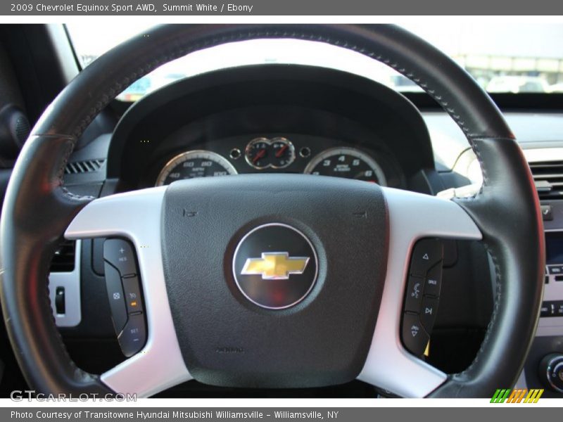 Summit White / Ebony 2009 Chevrolet Equinox Sport AWD