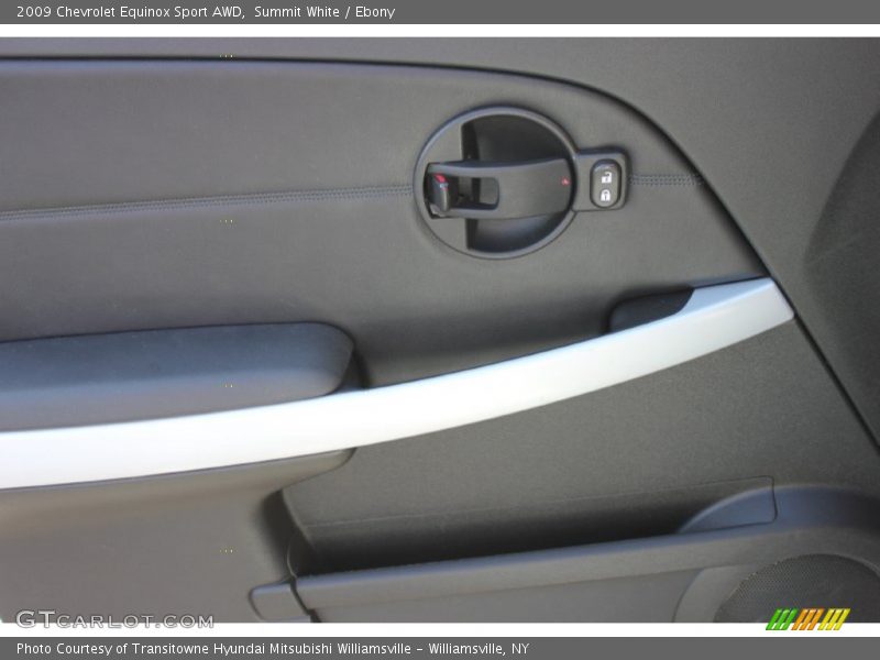 Summit White / Ebony 2009 Chevrolet Equinox Sport AWD