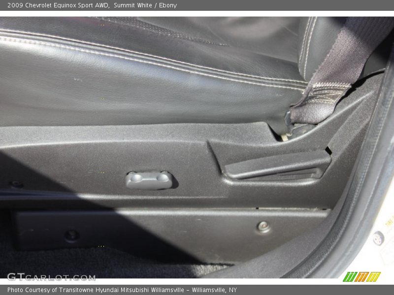 Summit White / Ebony 2009 Chevrolet Equinox Sport AWD