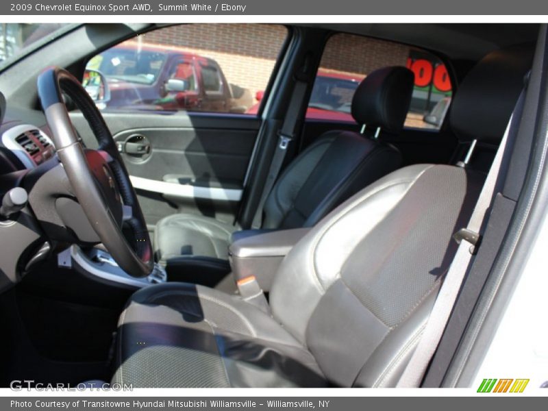 Summit White / Ebony 2009 Chevrolet Equinox Sport AWD
