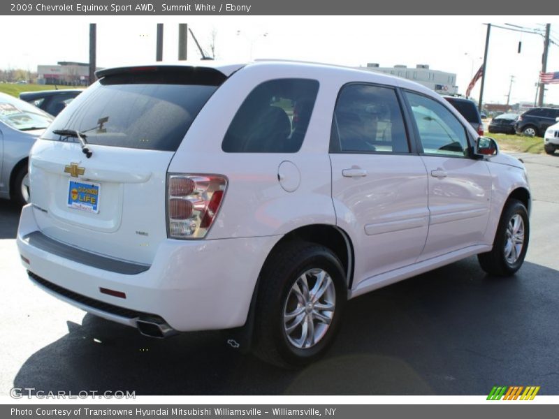Summit White / Ebony 2009 Chevrolet Equinox Sport AWD
