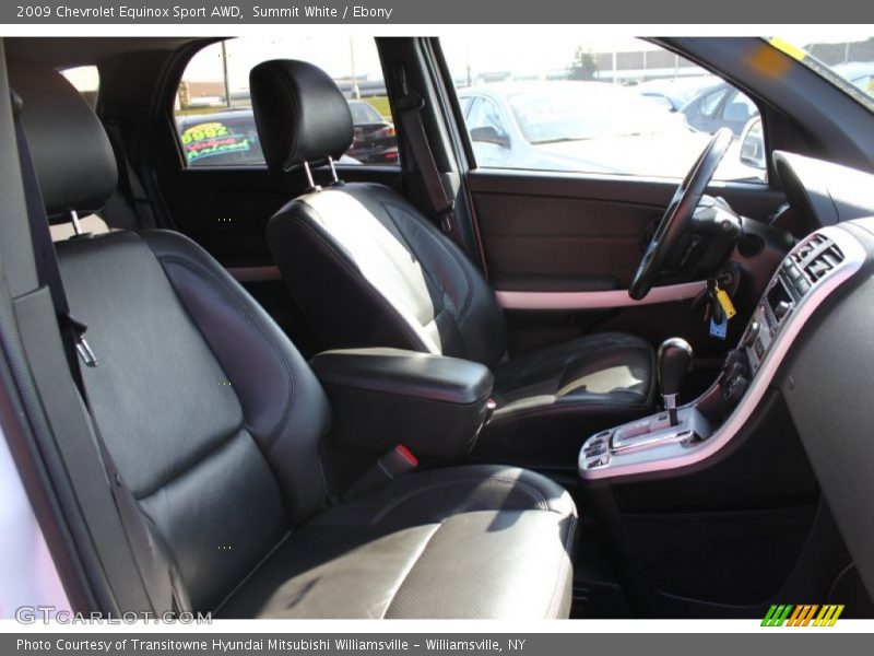 Summit White / Ebony 2009 Chevrolet Equinox Sport AWD