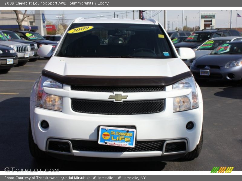 Summit White / Ebony 2009 Chevrolet Equinox Sport AWD