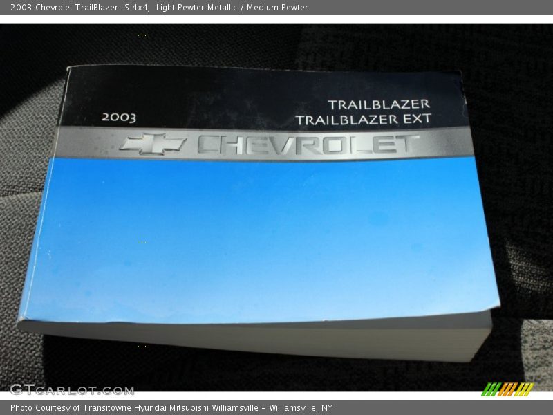 Light Pewter Metallic / Medium Pewter 2003 Chevrolet TrailBlazer LS 4x4